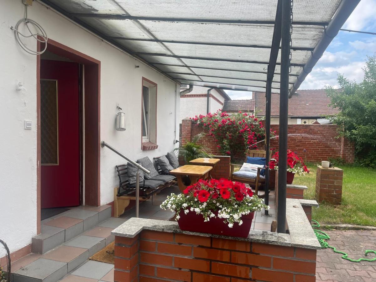 לובן Kahnstuebchen Mit Neuem Innenhof Garten מראה חיצוני תמונה